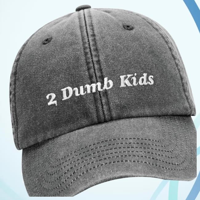 Trending Levent Geiger Merch Shop 2 Dumb Kids Vintage Black new hat