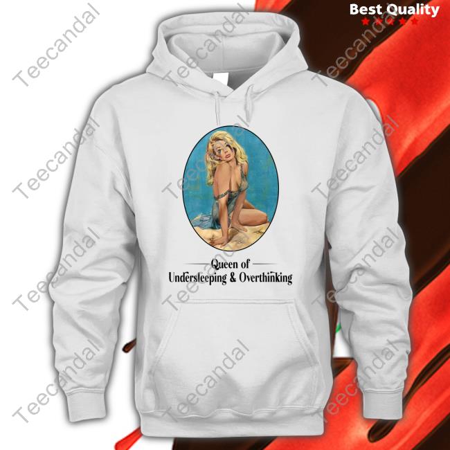 Vintagefantasymag Merch Queen Of Undersleeping And Overthinking T Shirts