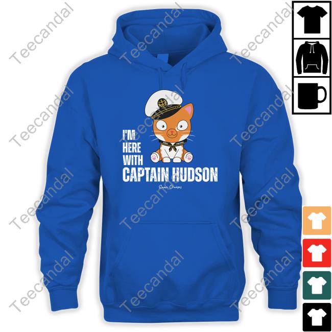 Emma Cruises I'm With Captain Hudson Long Sleeve T Shirt