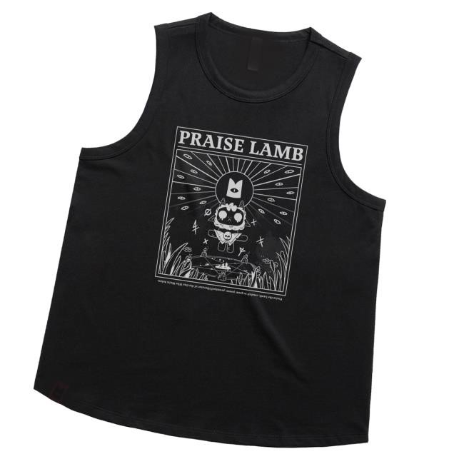Devolver Digital Merch Cult Of The Lamb Praise Lamb Shirt