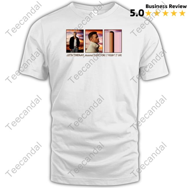 Justin Timberlake Presents Everything I Thought It Was Eitiw Box Set 3 Tee Shirt