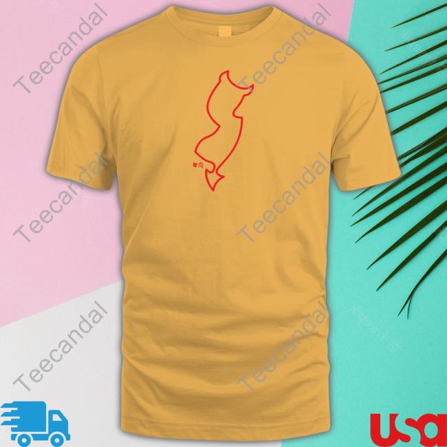 Funny New Jersey Neon Tail Shirt