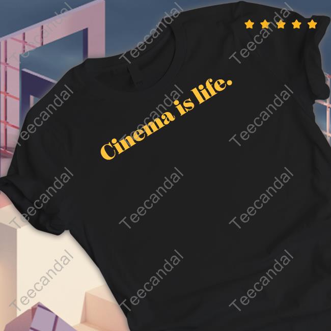 Cinema Is Life Long Sleeve Shirt