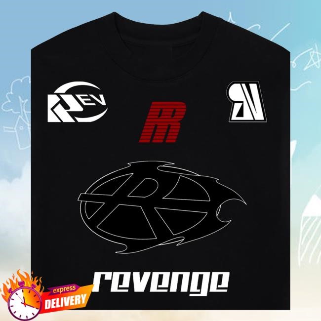Revenge Official Merch Store Shop Racer Patch Unisex Sweatshirt Black