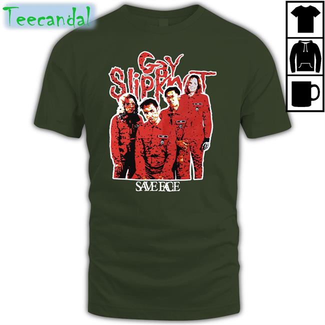 Gay Slipknot Saveface Shirt Saveface Merch Black