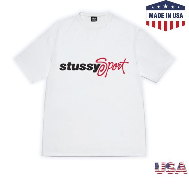 Trending Doverstreetmarket Store Stussy Men's Sport Script Tee White Shirts Doverstreetmarket Shop