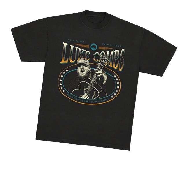 Luke Combs Beer Never Broke My Heart Tour 2025 Portrait Shirt Luke Combs Merch Store Tour 2025 Portrait