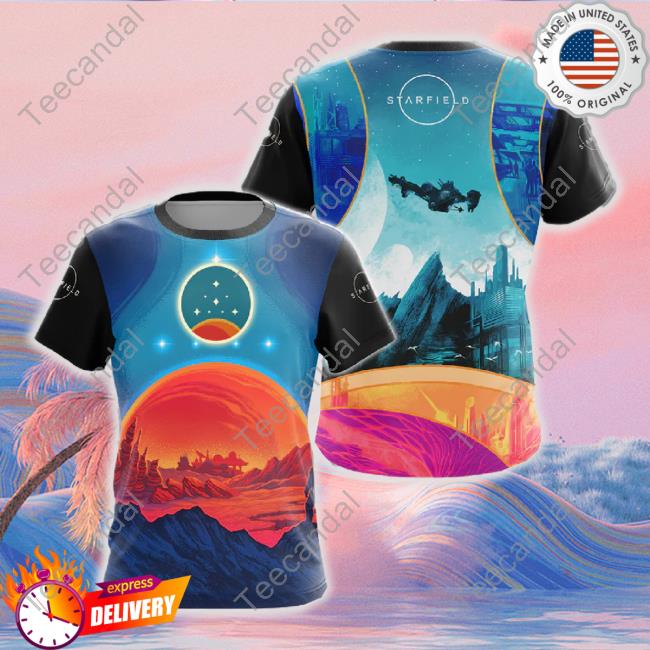 Starfield Video Game 3D All Over Printed Sweaters Beach Shorts Joggers