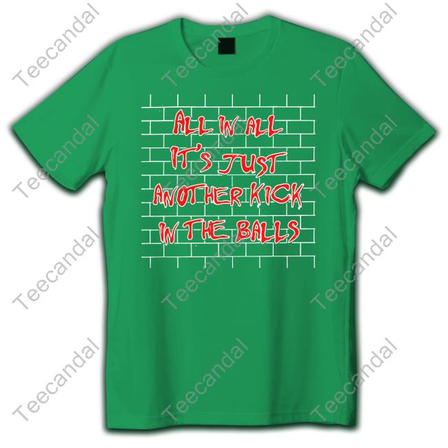 All In All It's Just Another Kick In The Balls Shirts Shirts That Go Hard All In All It's Just Another Kick In The Balls Tee