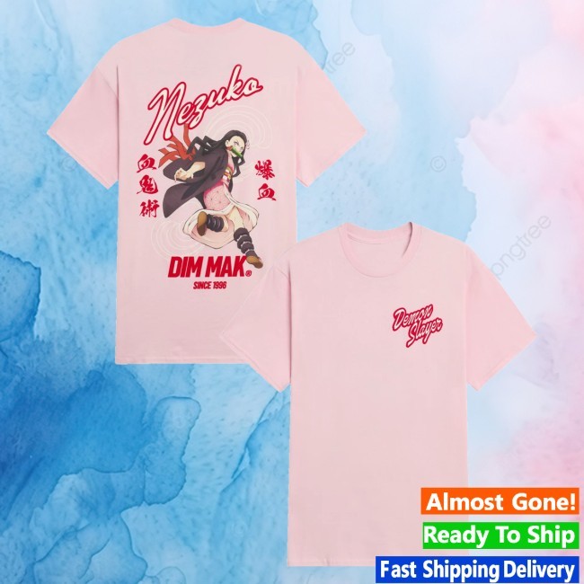 Dim Mak X Demon Slayer - Nezuko Souvenir Funny Shirt Dim Mak Collection Merch Store