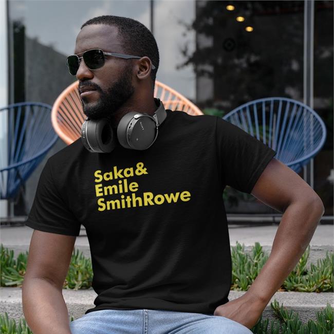 Fk Fkhanage Saka Emile Smith Rowe T Shirts