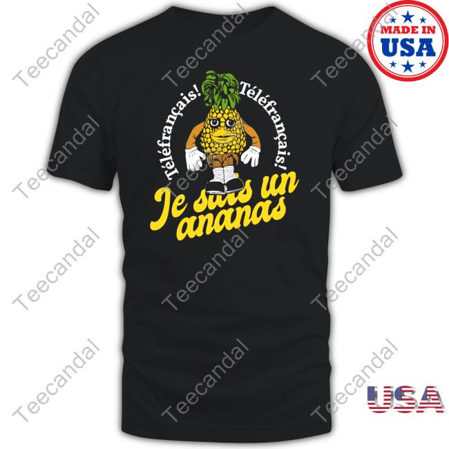 Retrokid Tvo Telefrancais Je Suis Ananas Shirt