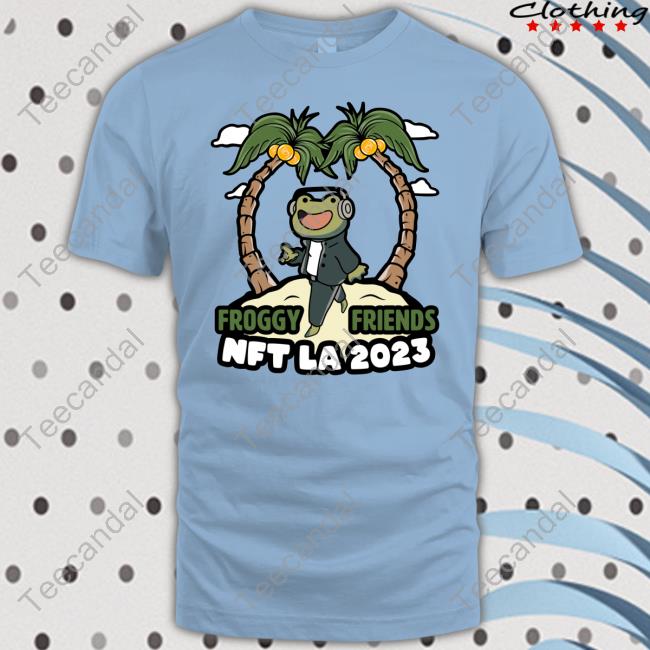 FroggyFriendNFT Froggy Friends Nft La 2023 Long Sleeve Tee Shirt