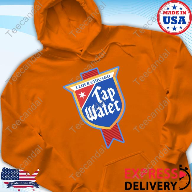 Harebrained I Love Chicago Tap Water Hoodie