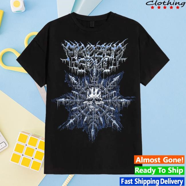 Impericon Store Frozen Soul - Skull Flake Tee Shirt