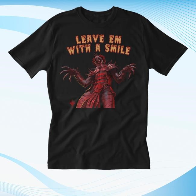 Duskmourn Razorkin Needlehead Printed Graphic Tee In Black For Magic The Gathering T Shirt