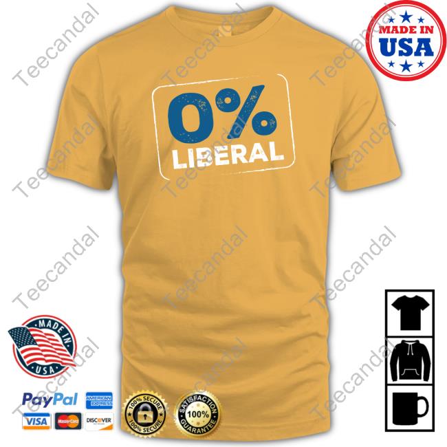 0% Liberal Tee Shirt Lporiginalg 0% Liberal Sweatshirt