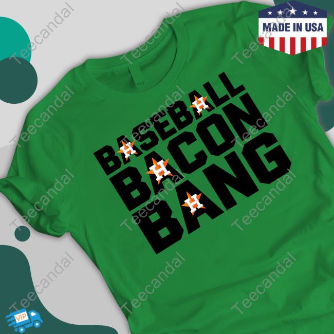 Baseball Bacon Bang Hooded Sweatshirt Baseball Bacon Bang Hoodie