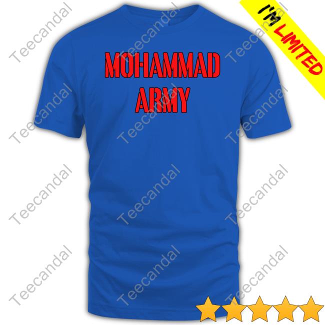 Wahlid Mohammad Army Tee Shirt