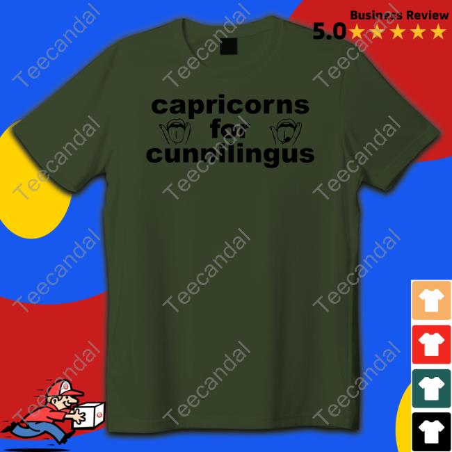 Shirtsthtgohard Capricorns For Cunnilingus T-Shirt