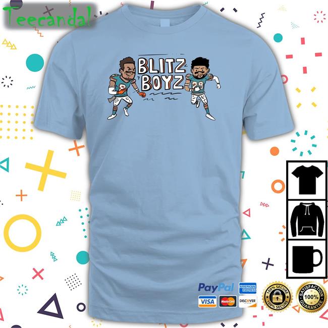 Finszone Store Jevon Holland And Brandon Jones Blitz Boyz Tee White