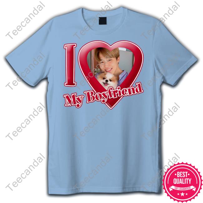 Jimin I Love My Boyfriend Long Sleeve Tee Shirt