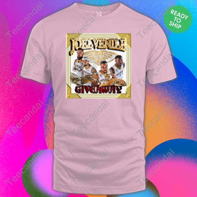 New Orleans Joel Venile Giveaway Tee Shirt