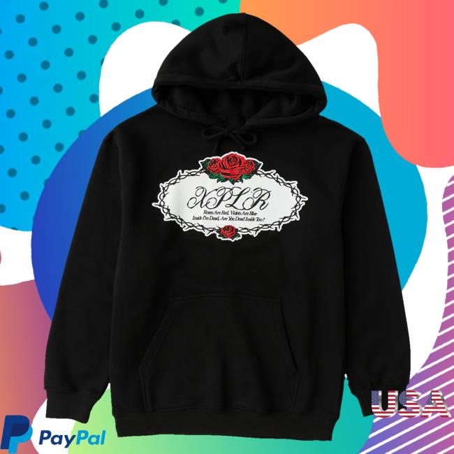 Official Shop Xplr Merch Ead Roses Hoodie Black t-shirt, hoodie, tank top, sweater and long sleeve t-shirt
