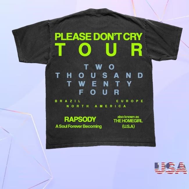 Rapsody Merch Store Shop Please Don't Cry Tour Snow Hill North Carolina Hoodie Sweatshirt