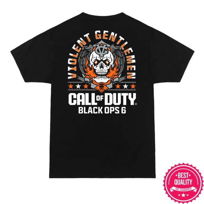 Violent Gentlemen Call Of Duty Black Ops 6 T-Shirt, Hoodie, Tank Top, Sweater And Long Sleeve T-Shirt Violent Gentlemen Hockey Club Merch Store Black Ops 6 Skull Enforcer
