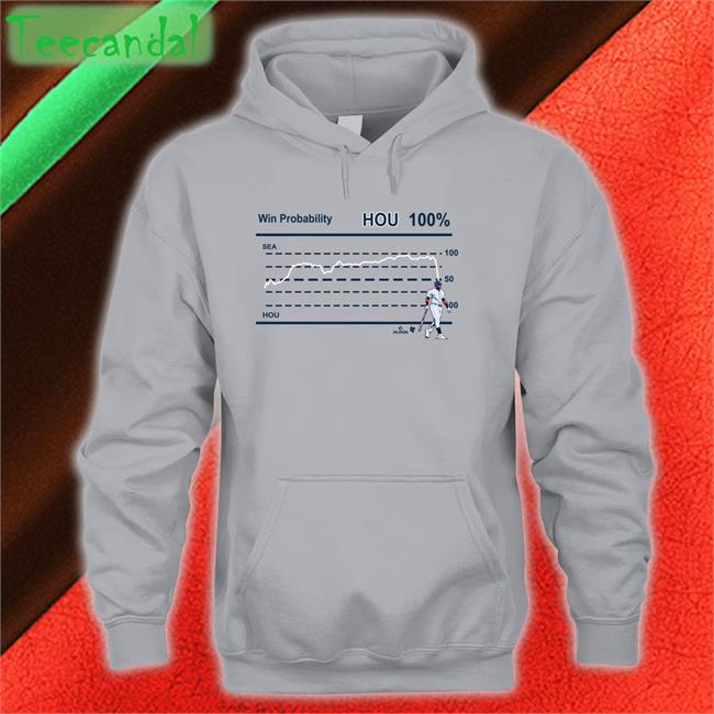 Houston Astros Win Probability Hou 100 Sea Hou New Shirt Houston Astros Win Probability Hou 100 Sea Hou Hoodie Sweatshirt