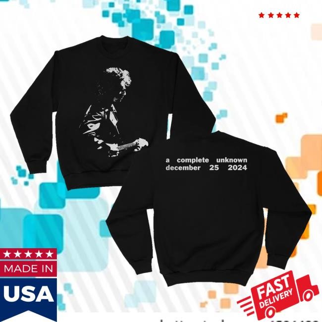 Searchlight Pictures Merch A Complete Unknown Silhouette Tee Shirt