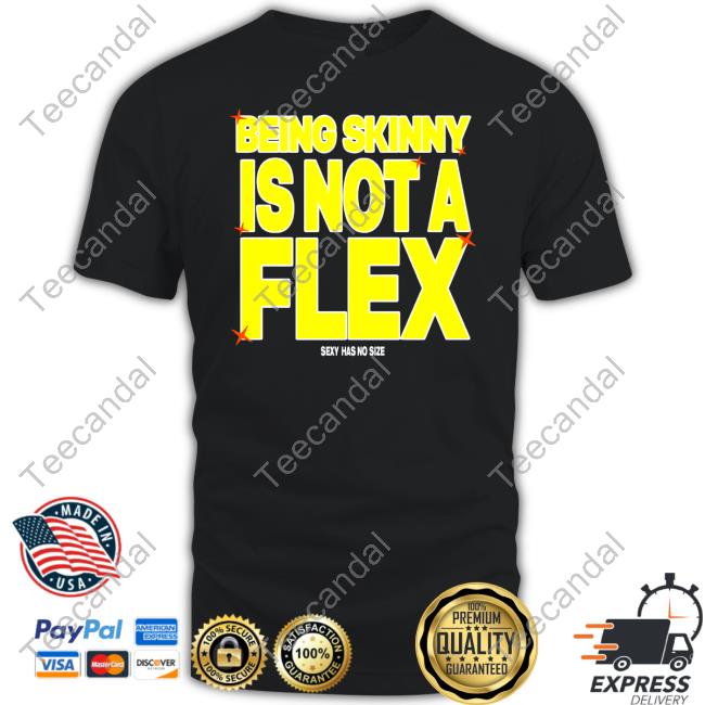 Cxpalot5ive Being Skinny Is Not A Flex Hoodie