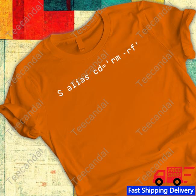 Jessicasachs Alias Cd Rm-Rf New Shirt