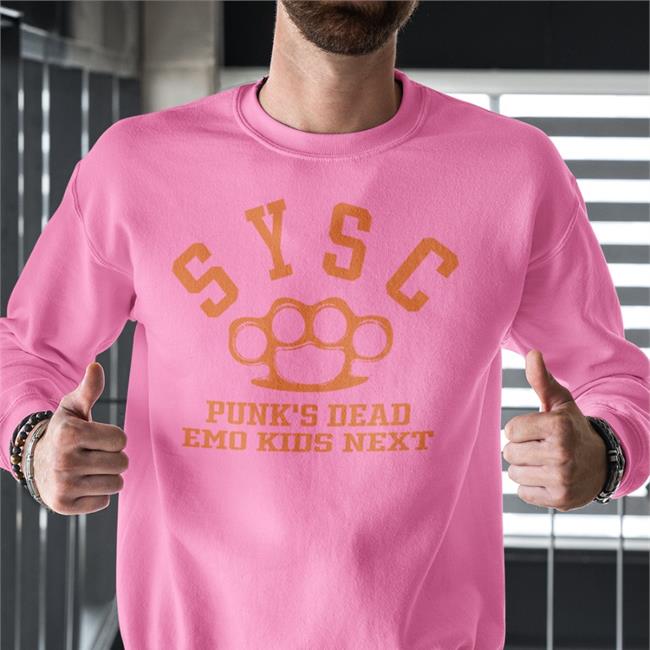 Sysc Punk's Dead Emo Kids Next Tee Shirt
