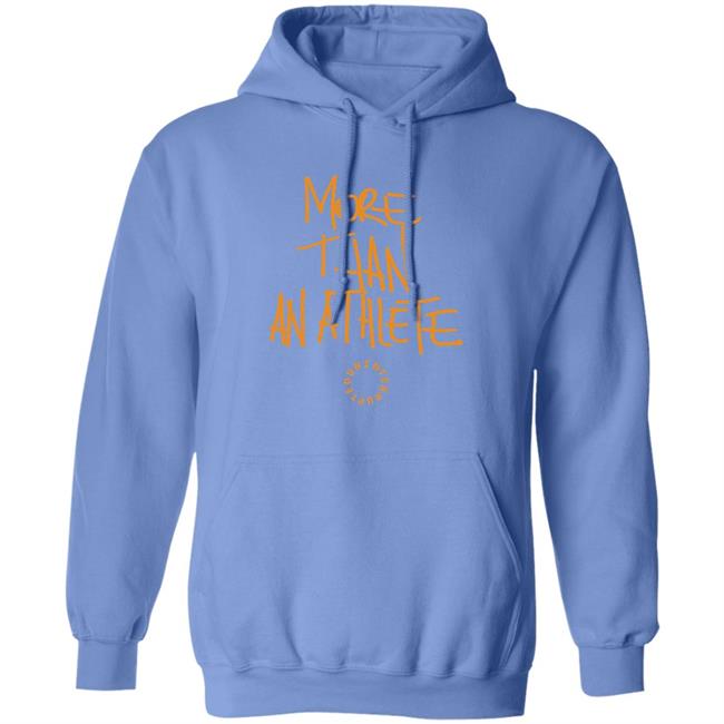 More Than An Athlete Hoodie Shahbaz Khan Uninterrupted Merch