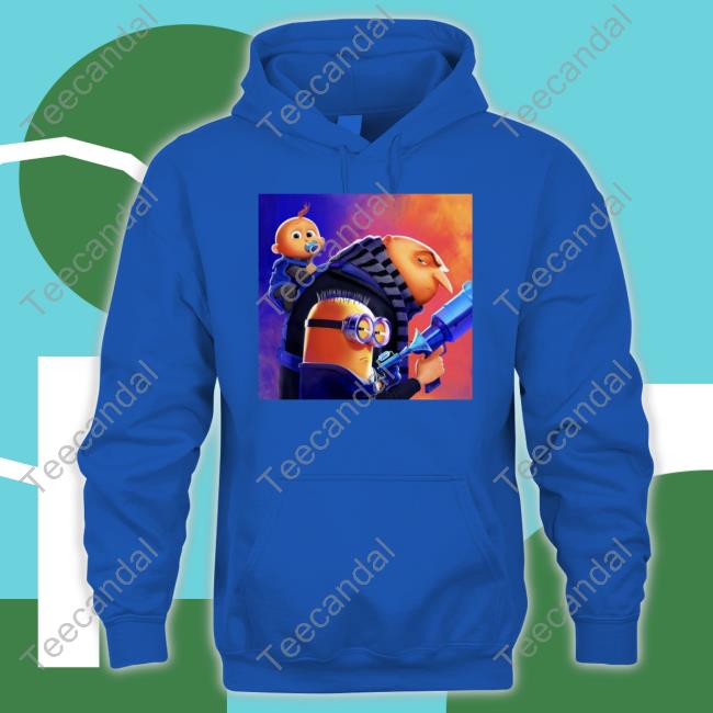 Discussingfilm First Key Art For Despicable Me 4 Hoodie