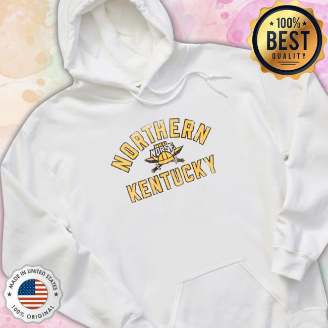 Nku Camp David Vintage Burnout Crew Hoodie