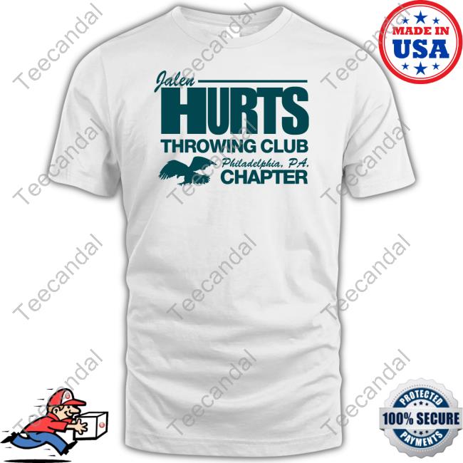 Jalen Hurts Throwing Club Philadelphia Pa Chapter Hoodie