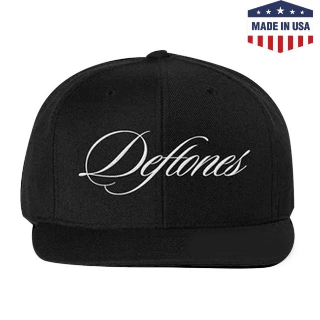 Shop Deftones Store Script Logo Twill Cap