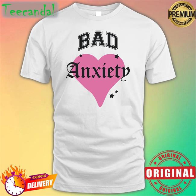 Tina Snow Bad Anxiety Heart Tee Shirt
