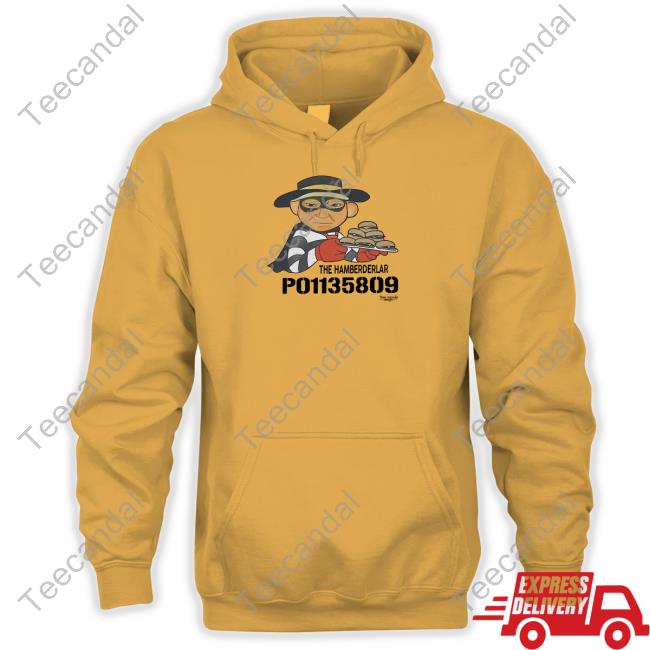 Timecapsuledesign Shop The Hamberderlar P01135809 Trump Mugshot Hoodie