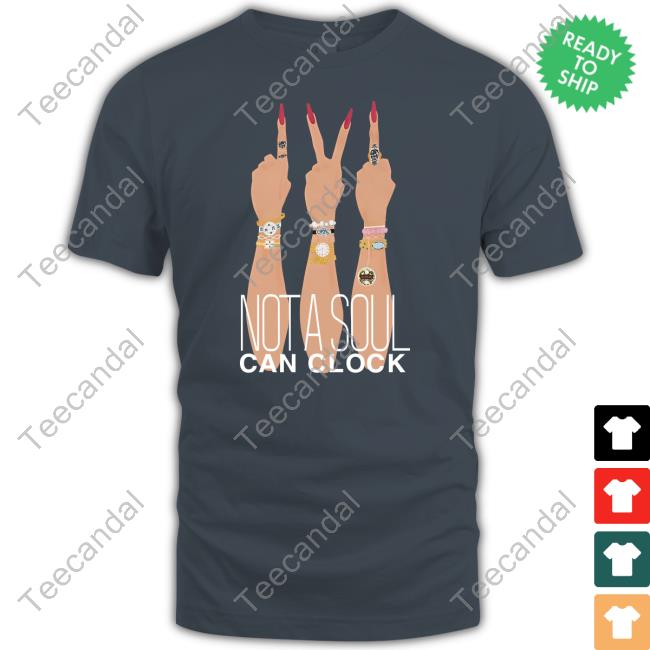 Dragqueen Merch Monica Beverly Hillz Not A Soul Can Clock T Shirt