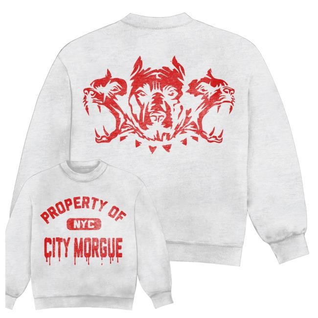 City Morgue Merch Shop Store Official Property Of Nyc Shirt