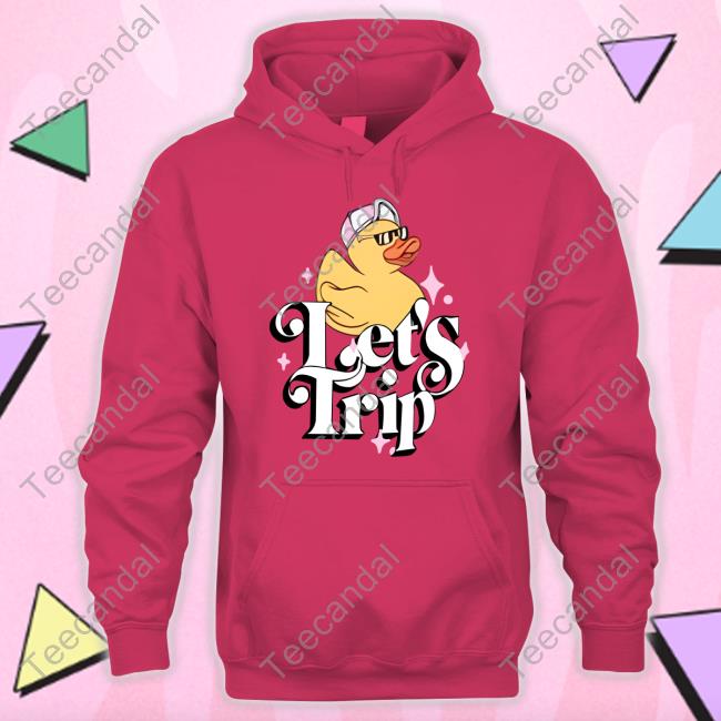 Vidcon Duck Let's Trip Long Sleeve Sturniolo Triplets Duck Let's Trip Tee Shirt