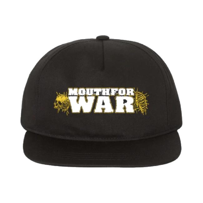 Official Mouth For War "Emblem" Snapback Cap 1126 Records Shop Merch Store