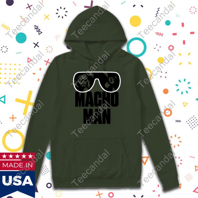 Alex Pearlman Wearing Macho Man Hoodie Alex Pearlman Wearing Macho Man Tee