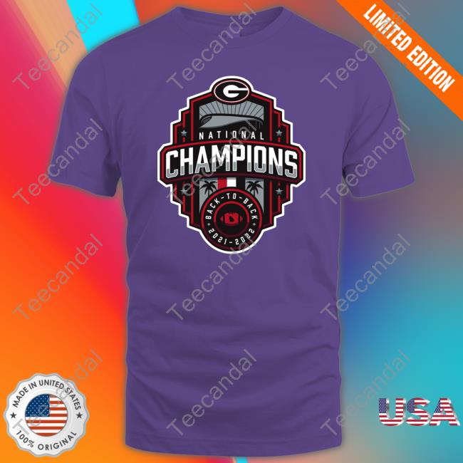 Georgia Bulldogs Football National Champions Logo Tees Georgia Football 2022 National Champions Hoodie