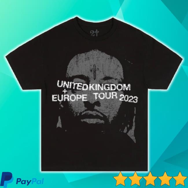 Trending 21 Savage Merch Store Face New Shirt 21Savage Shop