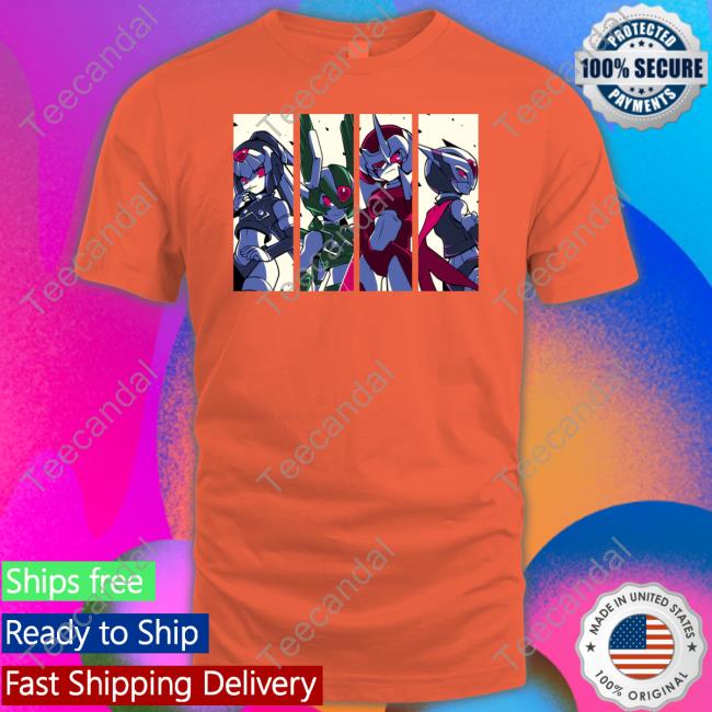Mega Man Four Guardians Shirts Wario64